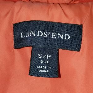 Lands End Quilted Puffer Winter Coat